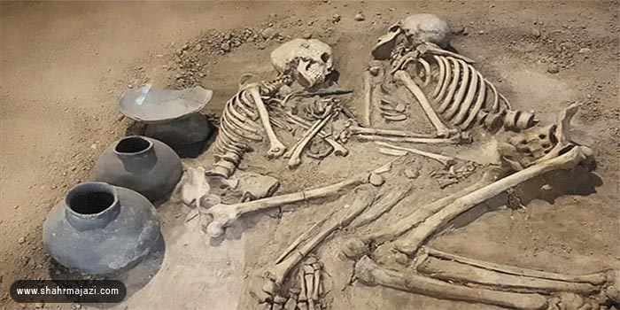 اسکلت های موزه تبریز